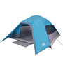Voir la diapositive 5 : VIDAXL Tente familiale a dome 6 personnes bleu impermeable
