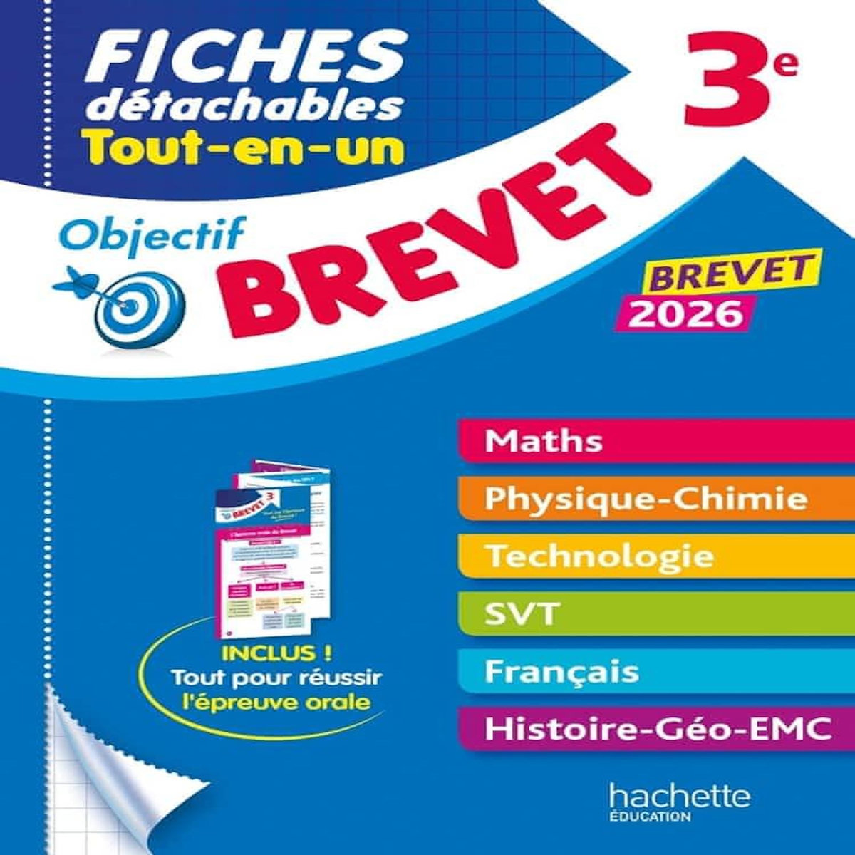 FICHES DETACHABLES TOUT-EN-UN. EDITION 2026, Clamart Nicolas