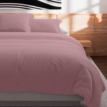 SOLEIL D'OCRE Housse de couette en coton 57 fils UNI, par Soleil d'Ocre. Coloris disponibles : Rouge, Vert, Gris, Blanc, Bleu, Rose, Noir, Jaune