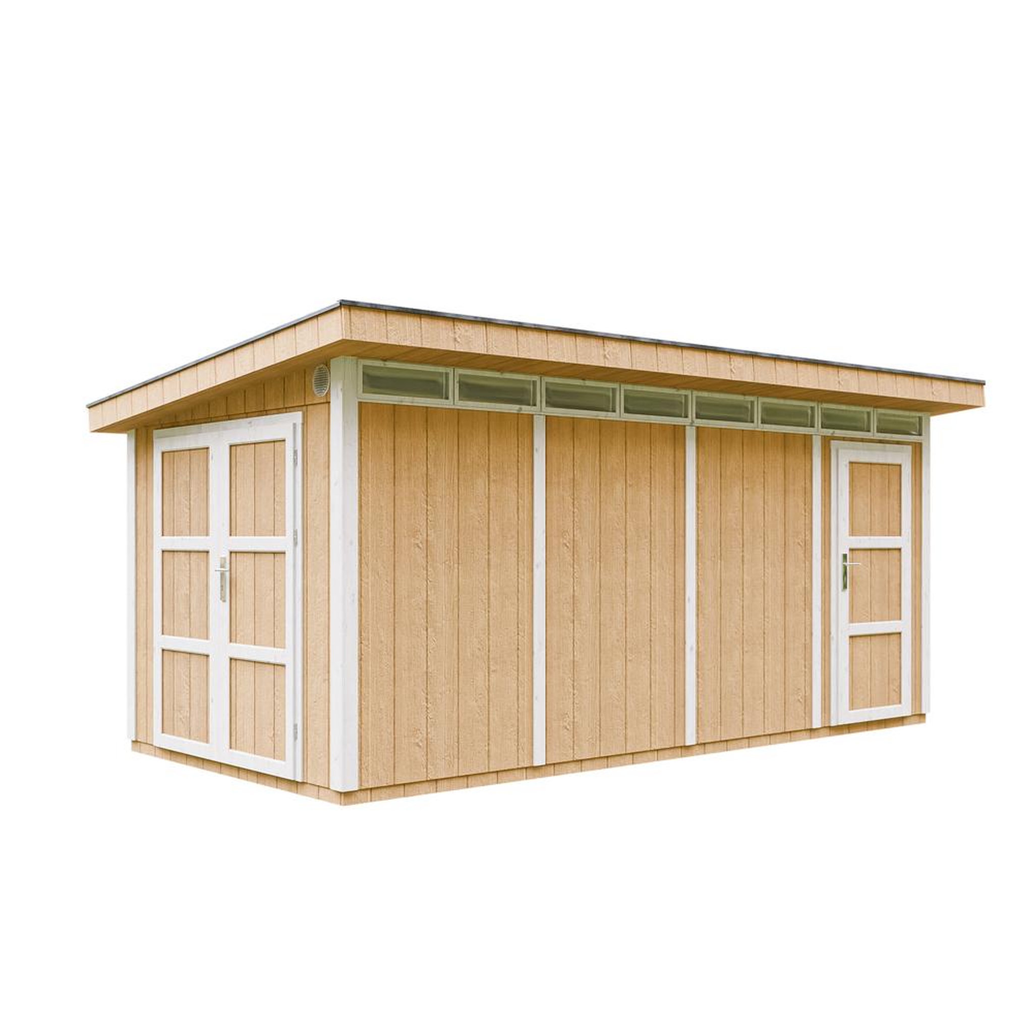 Voir la diapositive 1 : TIMBELA Abri de Jardin Qualité Premium 8.52+2.95 m² M905C