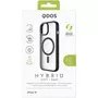 Qdos Coque bumper iPhone 15 MagSafe Hybrid soft SNAP noir