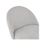 Voir la diapositive 6 : Paris Prix Fauteuil Design  Belinda  83cm Gris