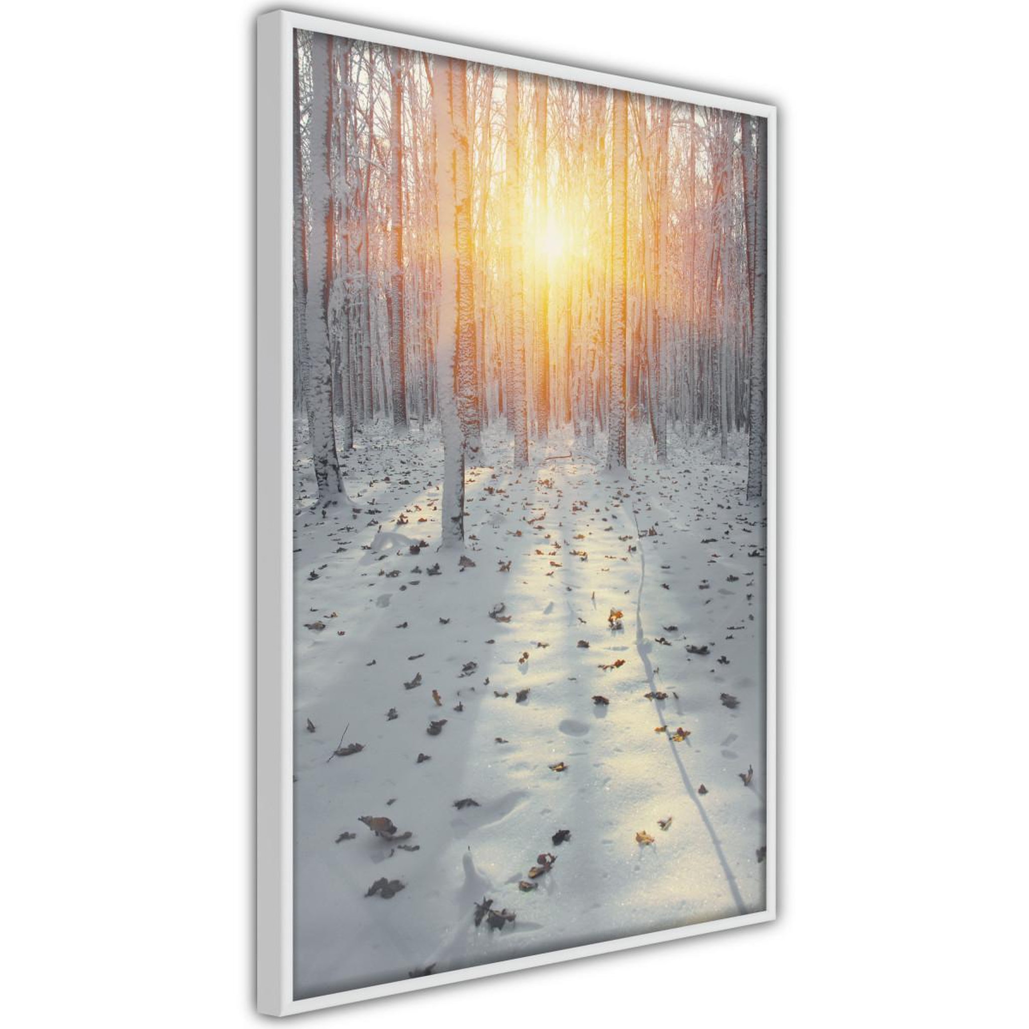 Paris Prix Affiche Murale Encadrée  Frosty Sunset
