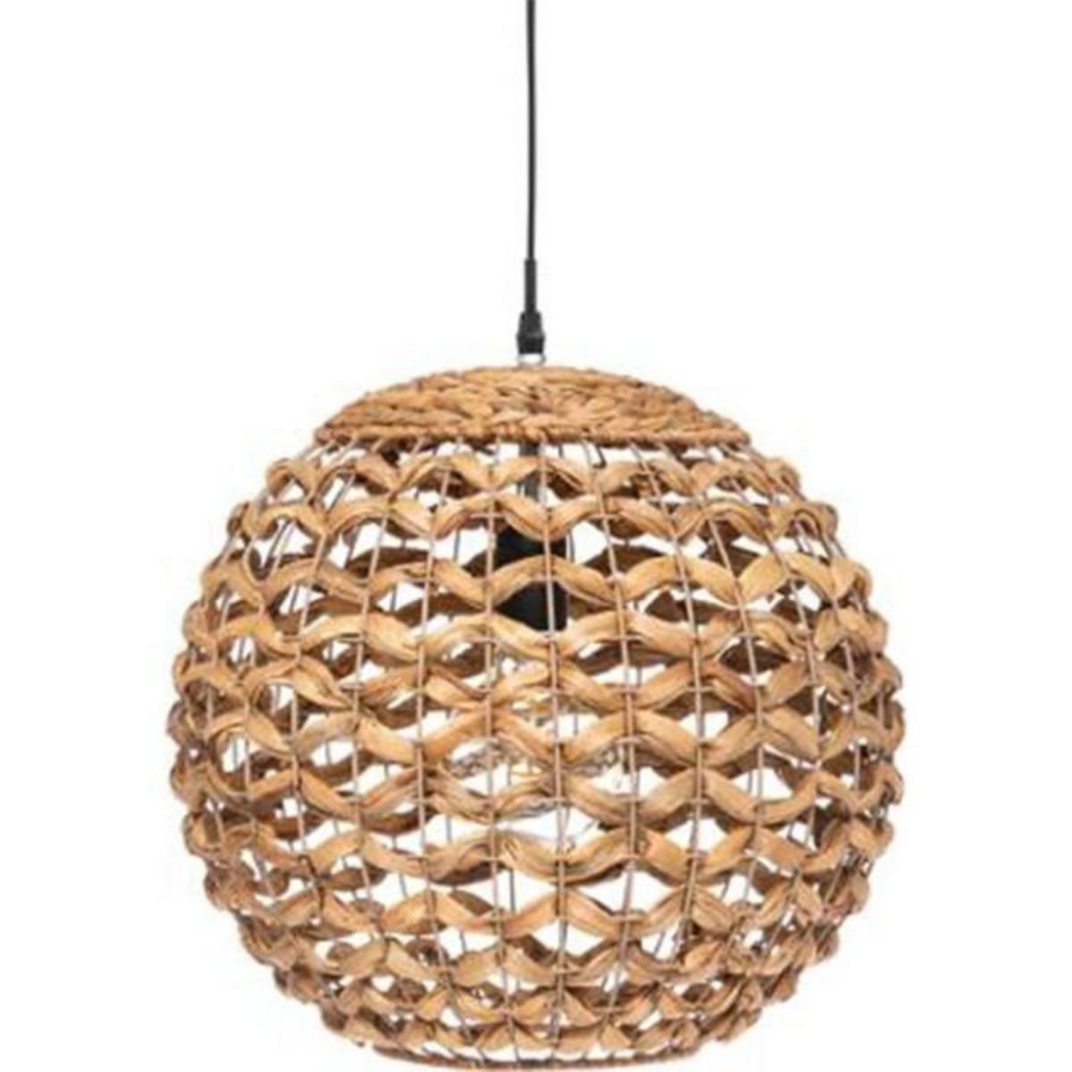 ATMOSPHERA Lampe Suspension Déco  Jacinthe  38cm Naturel
