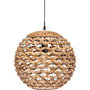 Voir la diapositive 2 : ATMOSPHERA Lampe Suspension Déco  Jacinthe  38cm Naturel