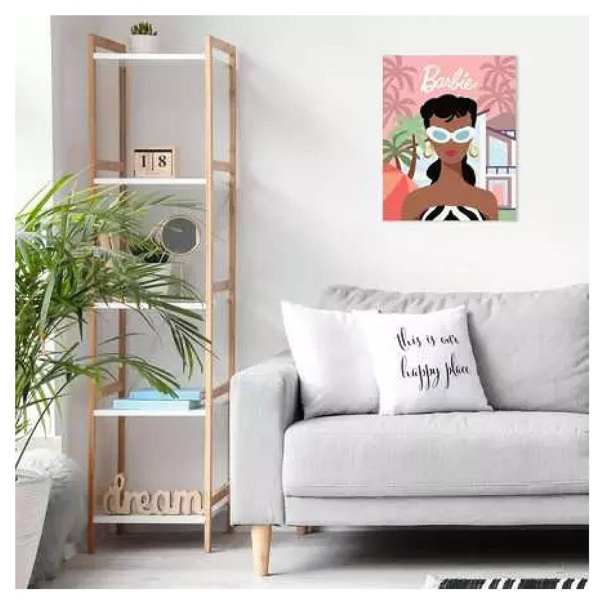 RAVENSBURGER Peinture par numero adulte - CreArt - 24x30cm - Barbie 1959