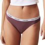 Voir la diapositive 1 : CALVIN KLEIN JEANS Culotte Mauve Femme Calvin Klein Jeans Bikinis
