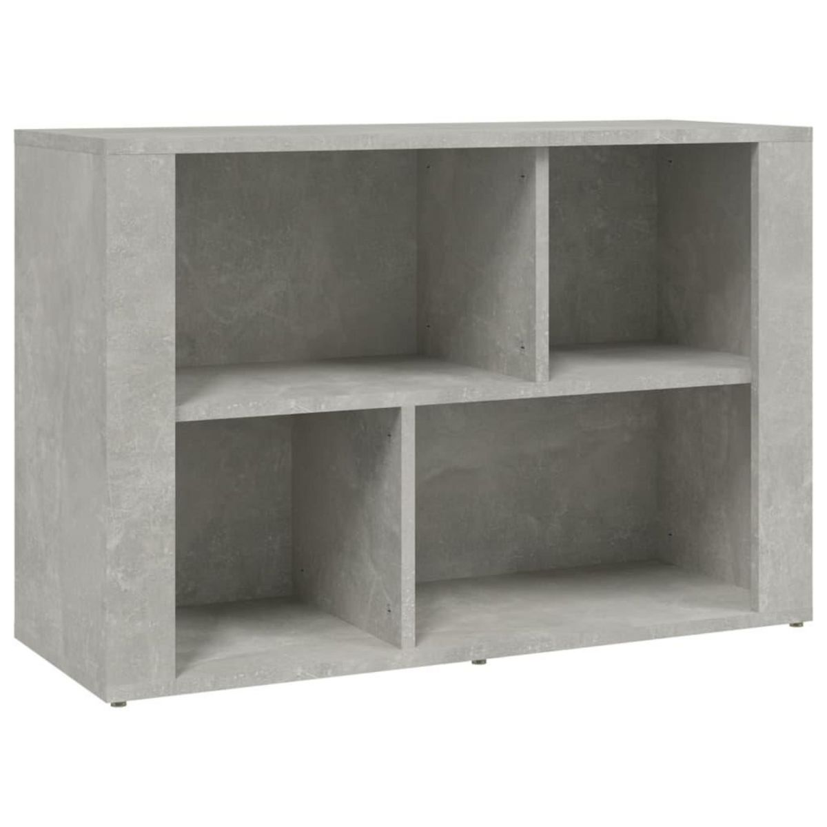 VIDAXL Buffet Gris beton 80x30x54 cm Bois d'ingenierie