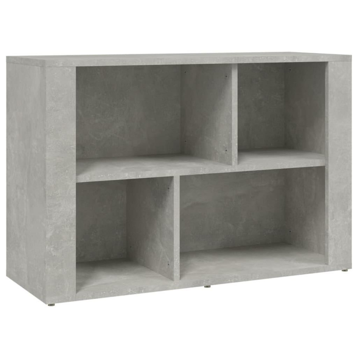 VIDAXL Buffet Gris beton 80x30x54 cm Bois d'ingenierie