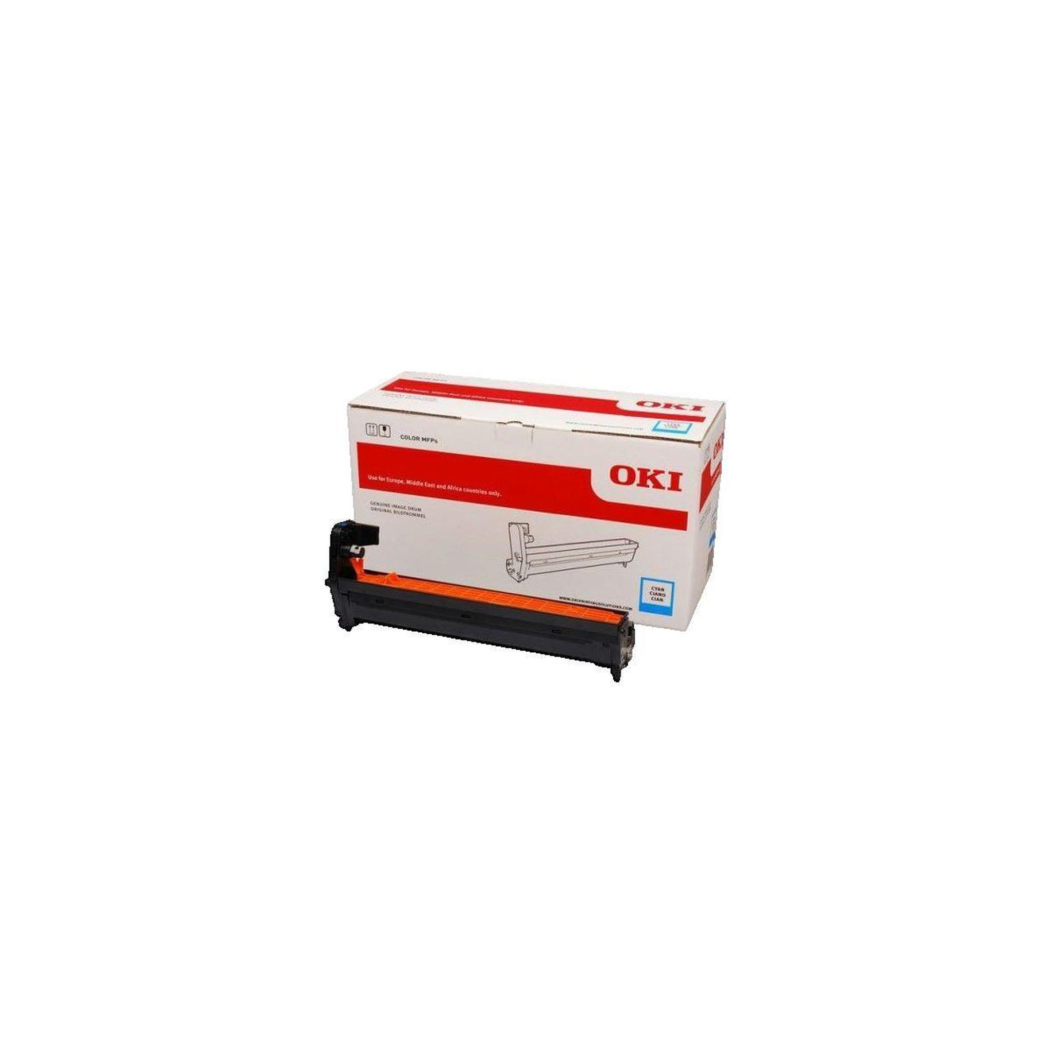 Oki Accessoires d'imprimantes OKI Modèle OKI cartouches et tambours bleu