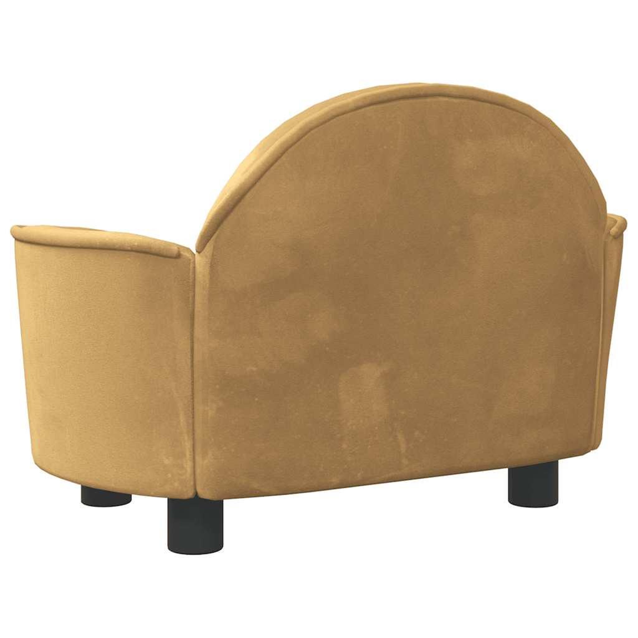 Voir la diapositive 5 : VIDAXL Lit pour chien marron 66x40x45 cm velours