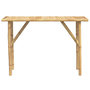 Voir la diapositive 3 : VIDAXL Table console 115x39x75 cm bambou