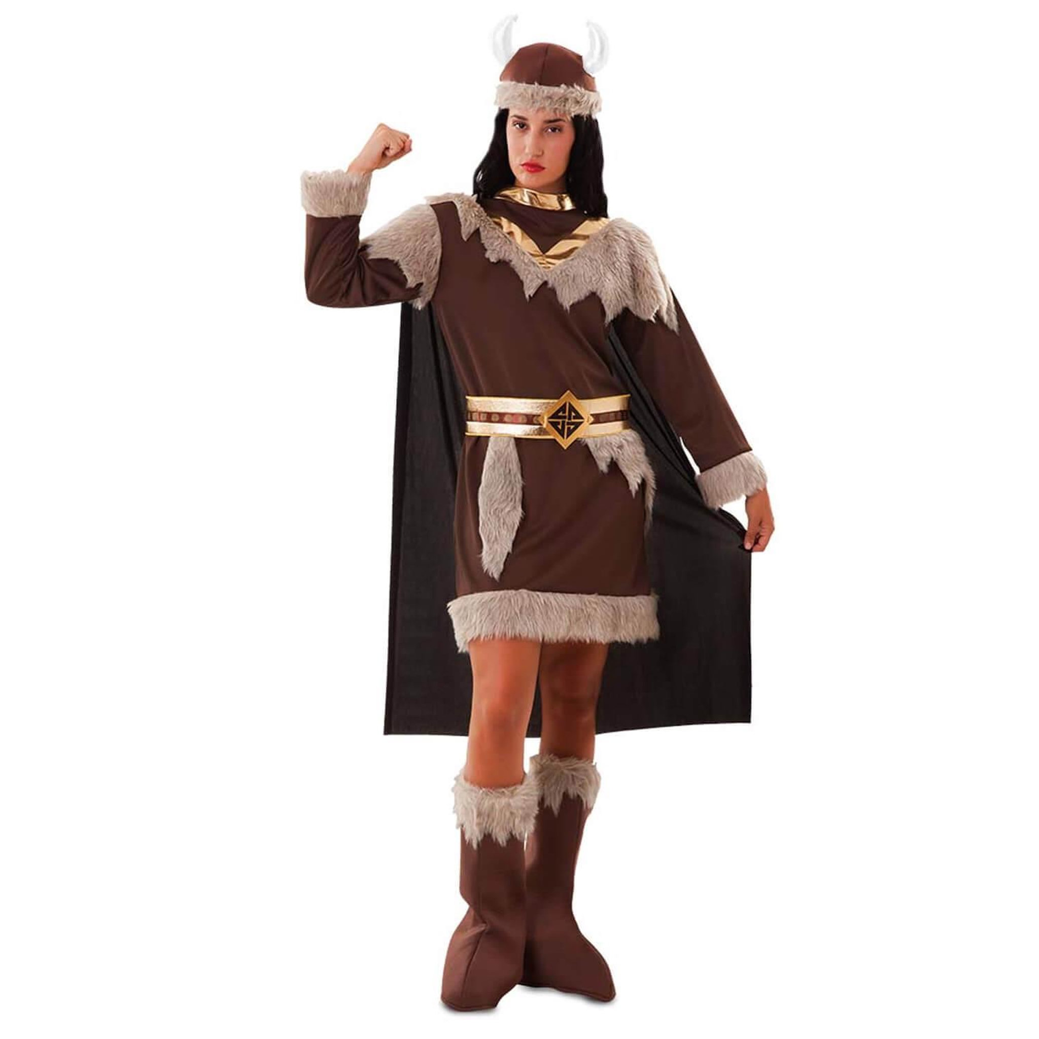 EURO CARNAVALES Déguisement Viking - Femme - XXL - 44/46