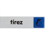 CENTRALE BRICO Plaque tirez en plastique