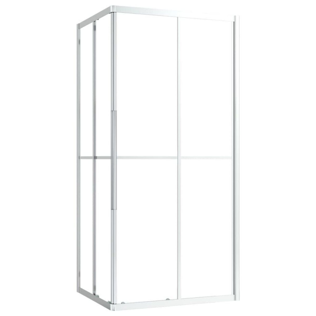 VIDAXL Cabine de douche ESG 90x70x180 cm