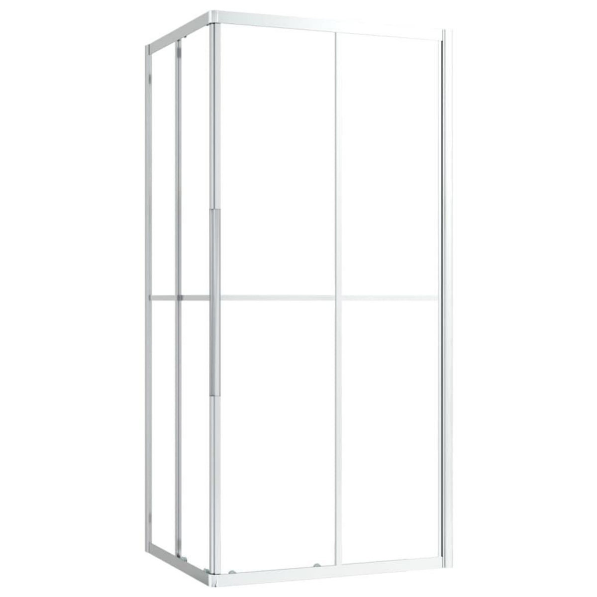 VIDAXL Cabine de douche ESG 90x70x180 cm