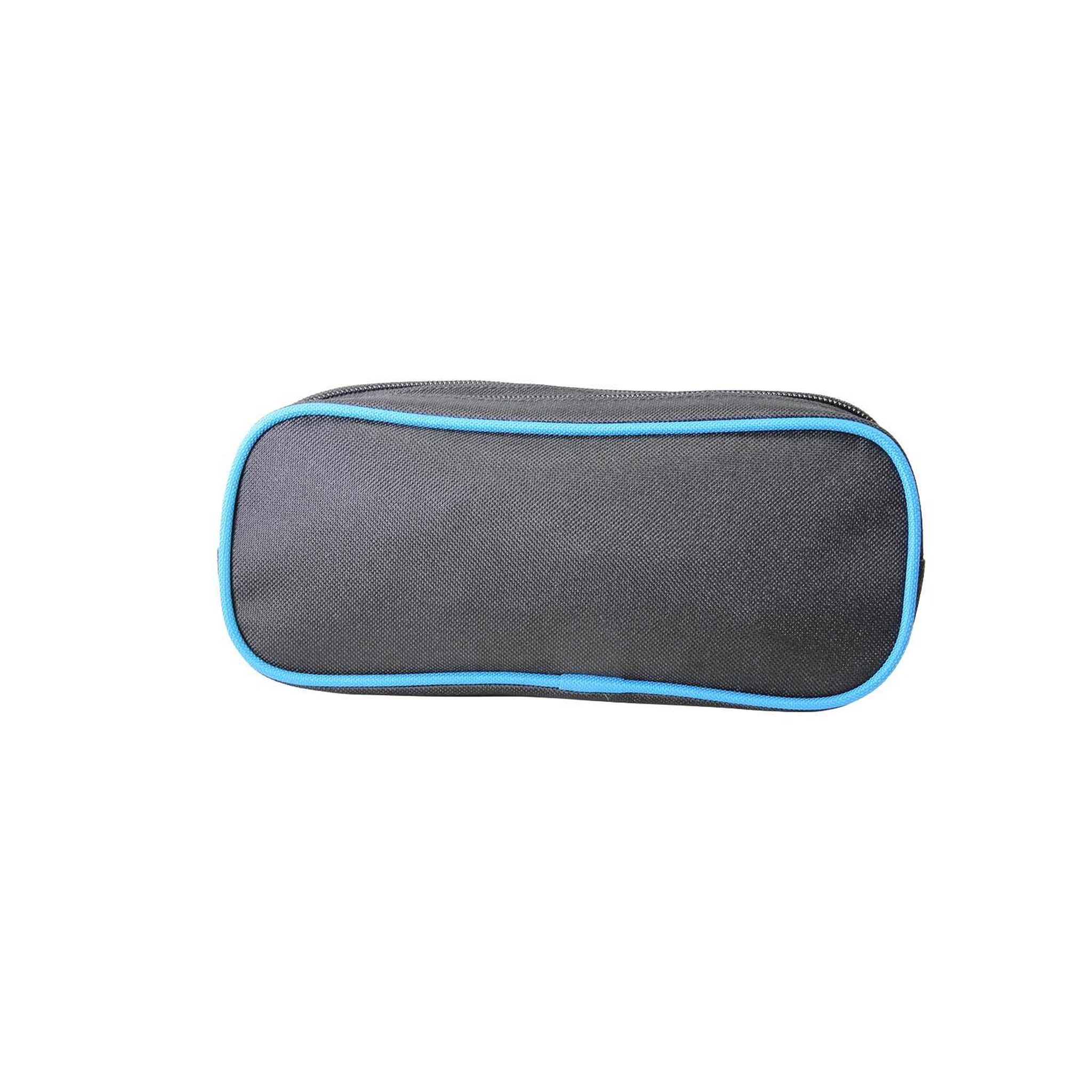 Voir la diapositive 4 : Bagtrotter Beyblade X - Trousse Scolaire Rectangulaire - Noir/Bleu - Garçon - 2 Compartiments