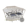 Voir la diapositive 1 : Jardiline Housse de protection Cover Air pour table rectangulaire + 6 chaises - 190 x 120 x 70 cm - Jardiline