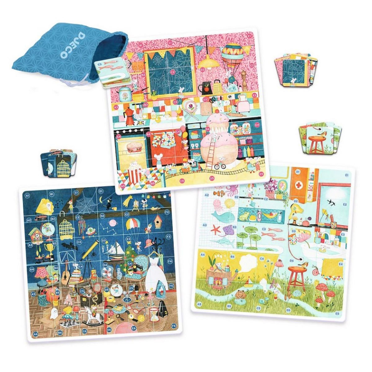 Djeco COOL SCHOOL - Katudi Home - FSC MIX