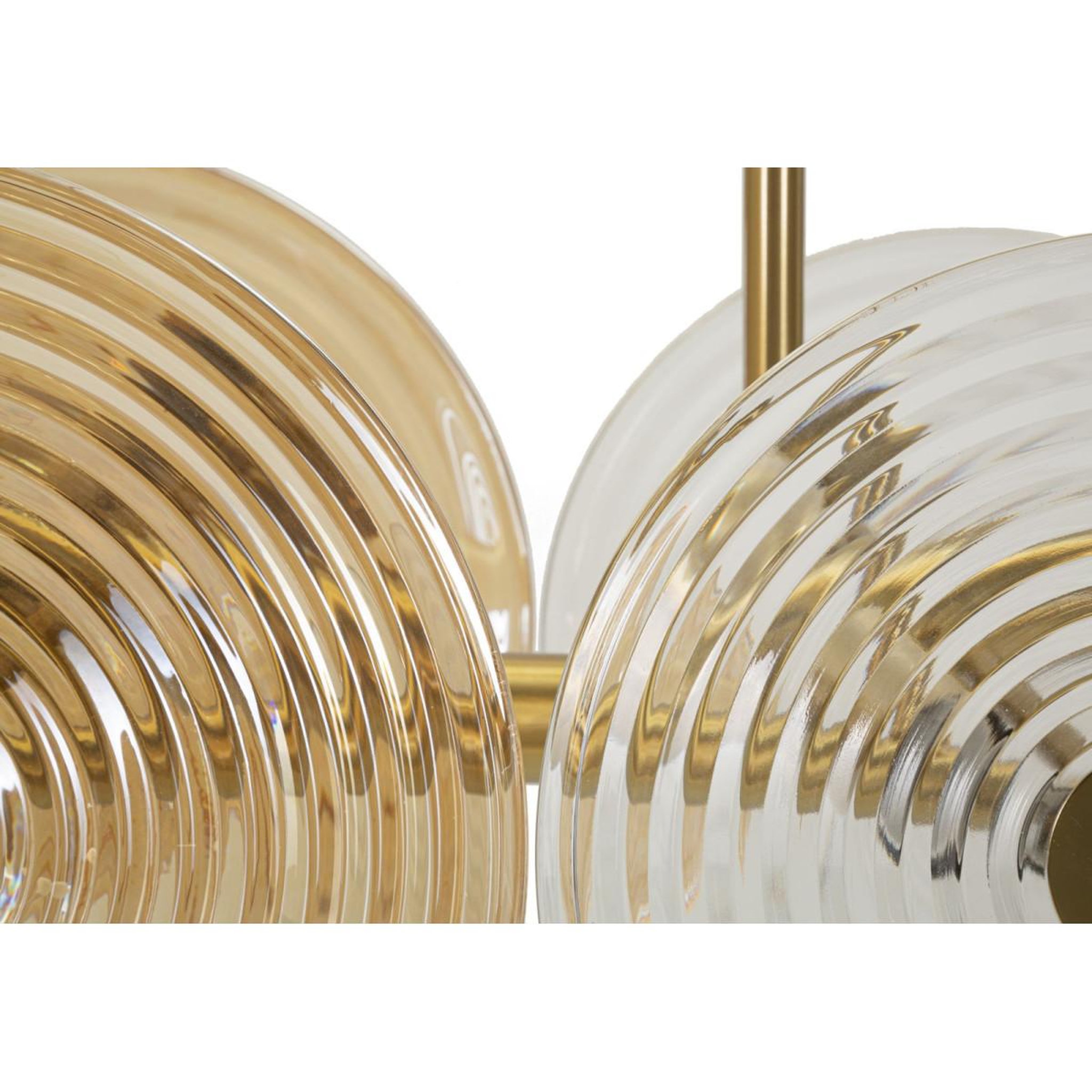 Voir la diapositive 3 : Paris Prix Suspension design en verre  venice  116cm or