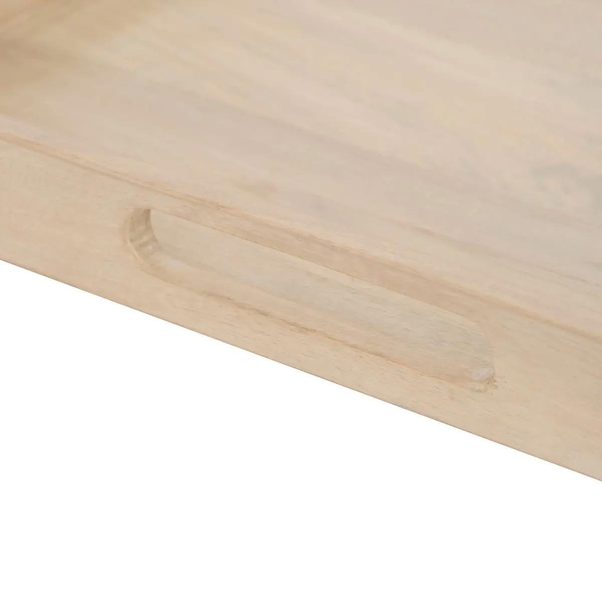 Voir la diapositive 3 : SECRET DE GOURMET Plateau de service en bois  ward  25cm beige