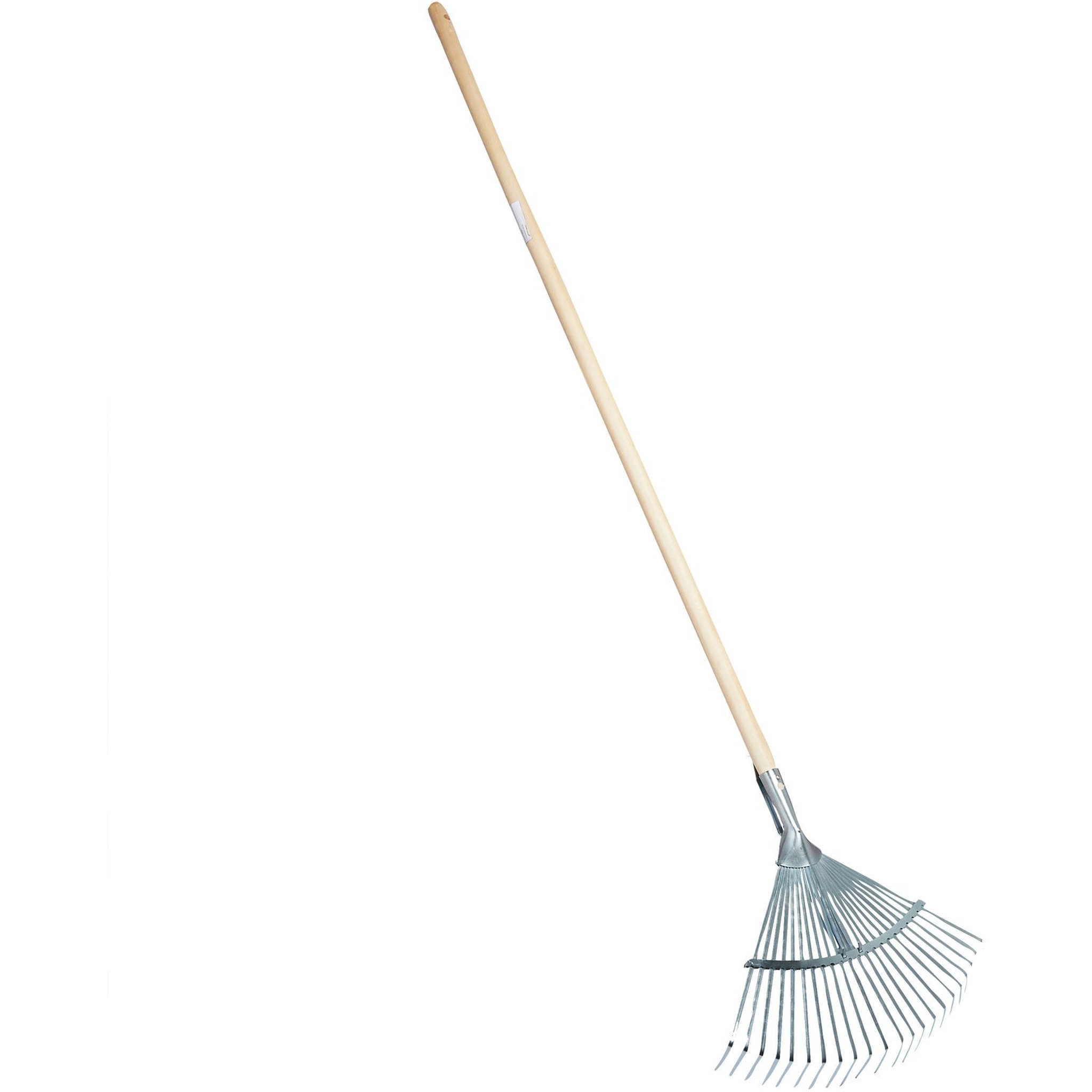 Voir la diapositive 2 : GARDENSTAR Râteau à feuilles - 22 dents avec tête ajustable