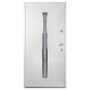 VIDAXL Porte d'entree Aluminium Blanc 100x200 cm