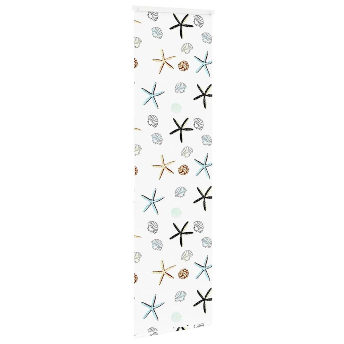 VIDAXL Store enrouleur de douche avec cassette largeur du tissu 56 cm