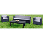 Salon bas de jardin 5 personnes TROPEA 