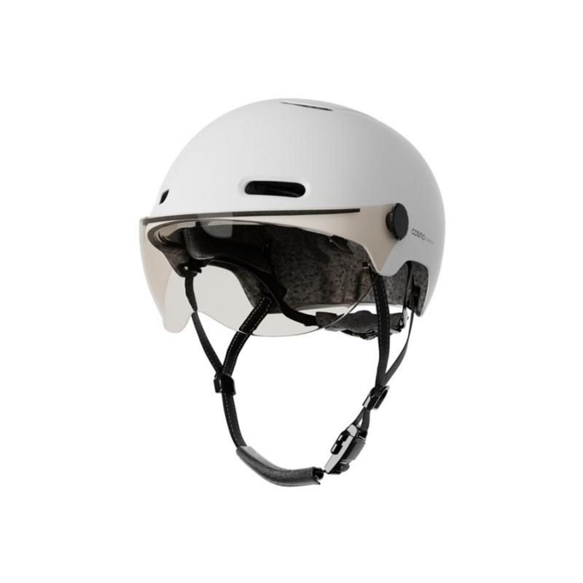 COSMO CONNECTED Casque vélo Cosmo Connected Fusion Blanc Brillant