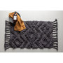 Voir la diapositive 4 : Paris Prix Tapis de Salle de Bain  Hilma  50x80cm Gris Foncé