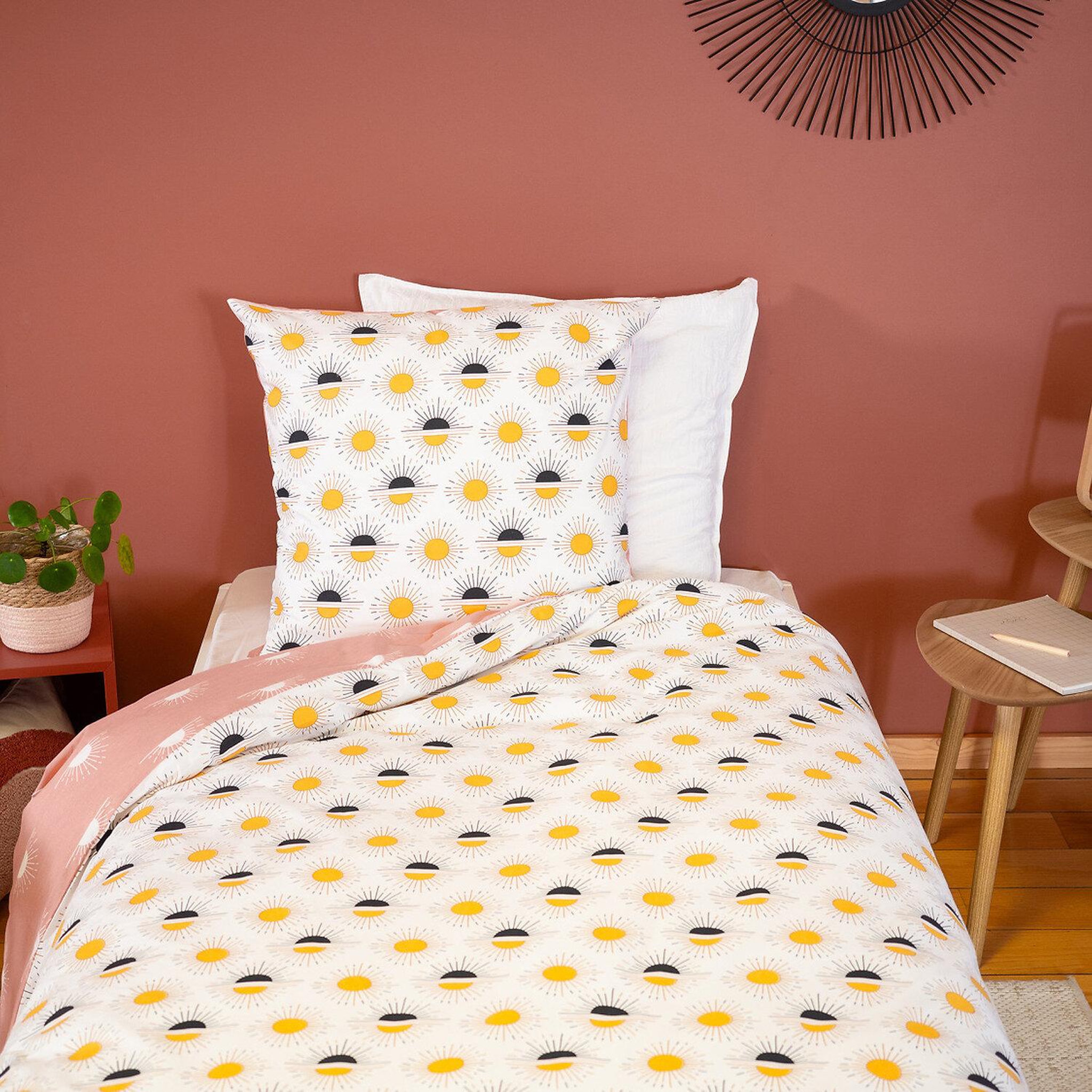 Voir la diapositive 2 : Home collection Parure de couette 2pcs 140x200cm better coton bci terramea