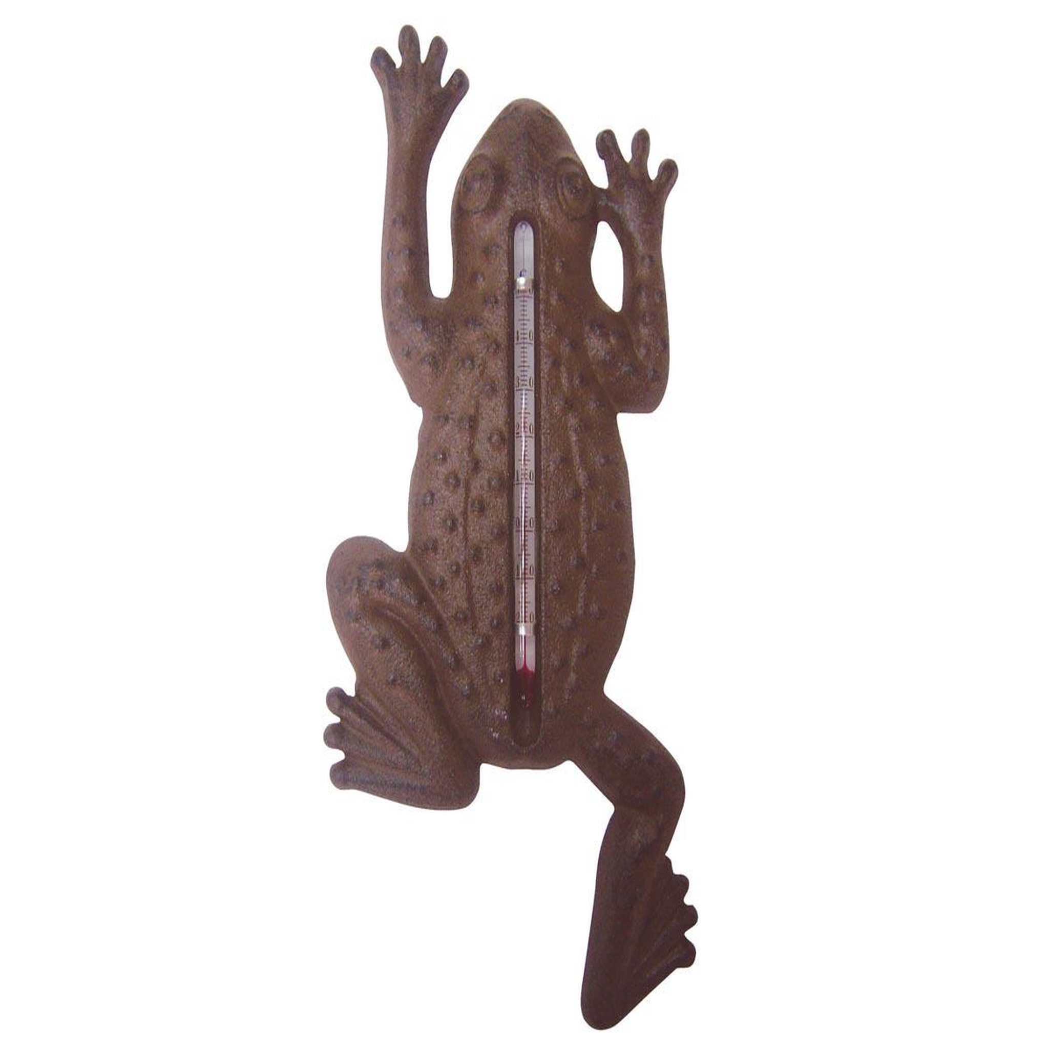 ESSCHERT DESIGN Thermomètre de jardin grenouille en fonte - Esschert Design