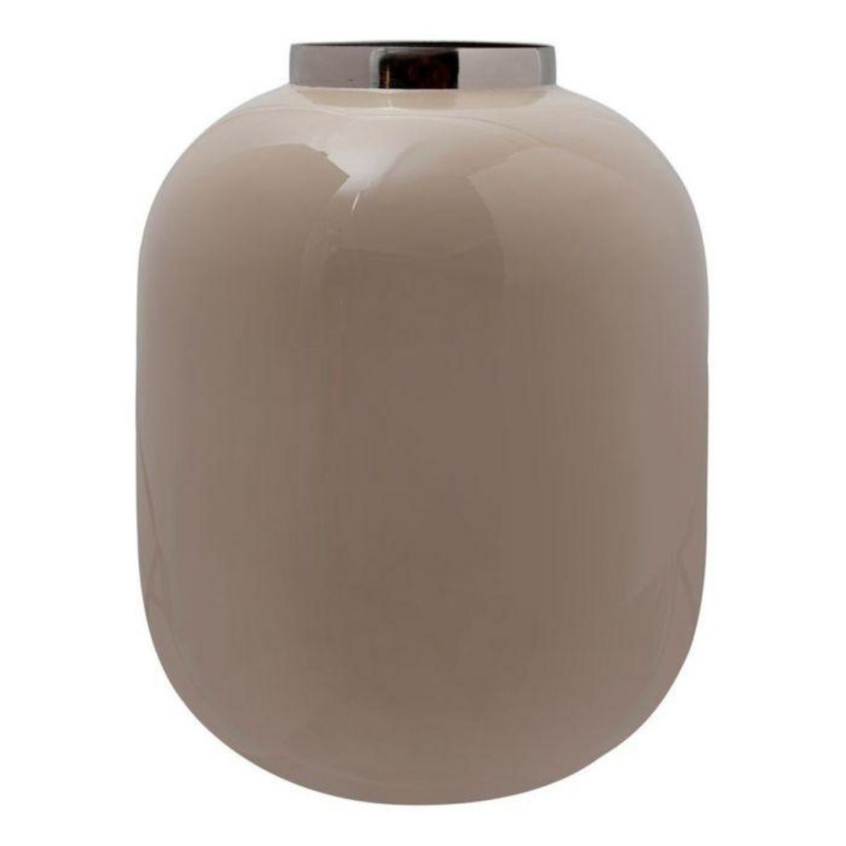 Paris Prix Vase Rond Déco  Nyvo  20cm Ivoire & Argent