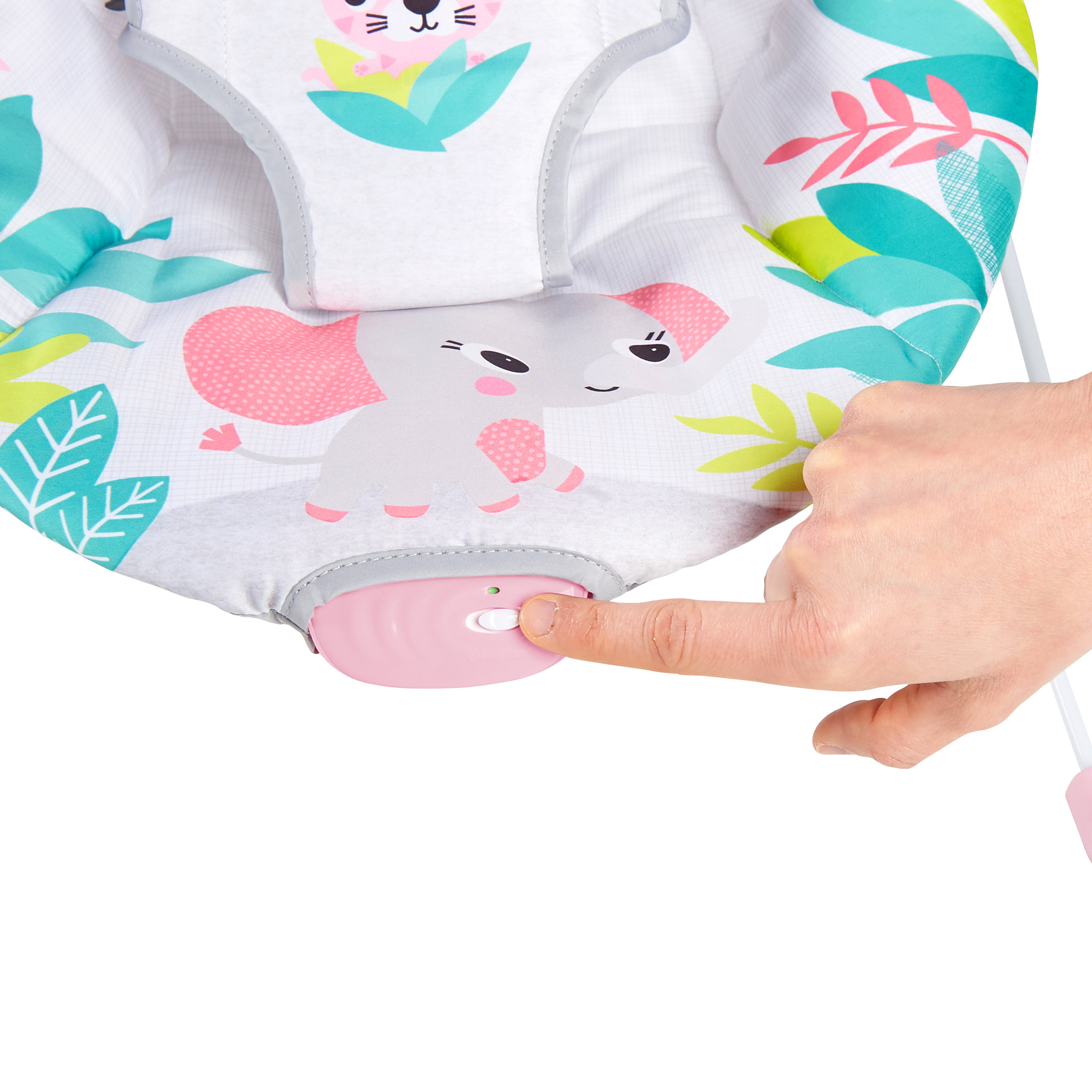 Voir la diapositive 3 : Bright Starts Transat bébé vibrant Flamingo Vibes