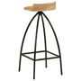 Voir la diapositive 5 : VIDAXL Chaises de bar lot de 2 bois de manguier solide