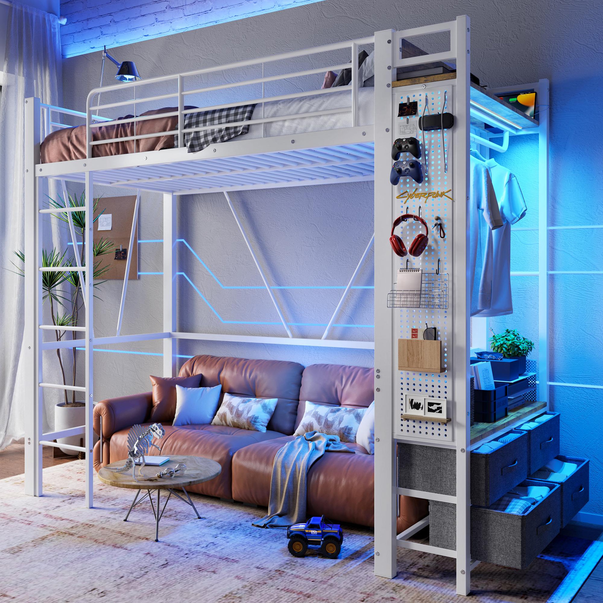 Voir la diapositive 4 : MERAX Lit mezzanine