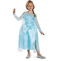 Disney Officiel Perruque Elsa Enfant, Déguisement Reine des Neiges  Disponible en taille unique