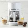 Voir la diapositive 2 : Domo Cafetière filtre 12 tasses 900w blanc - DO730K