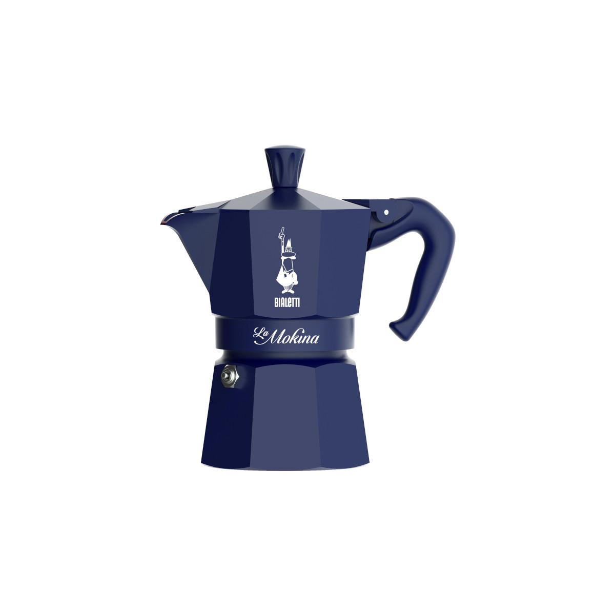 BIALETTI Cafetière Bialetti Rainbow bleue
