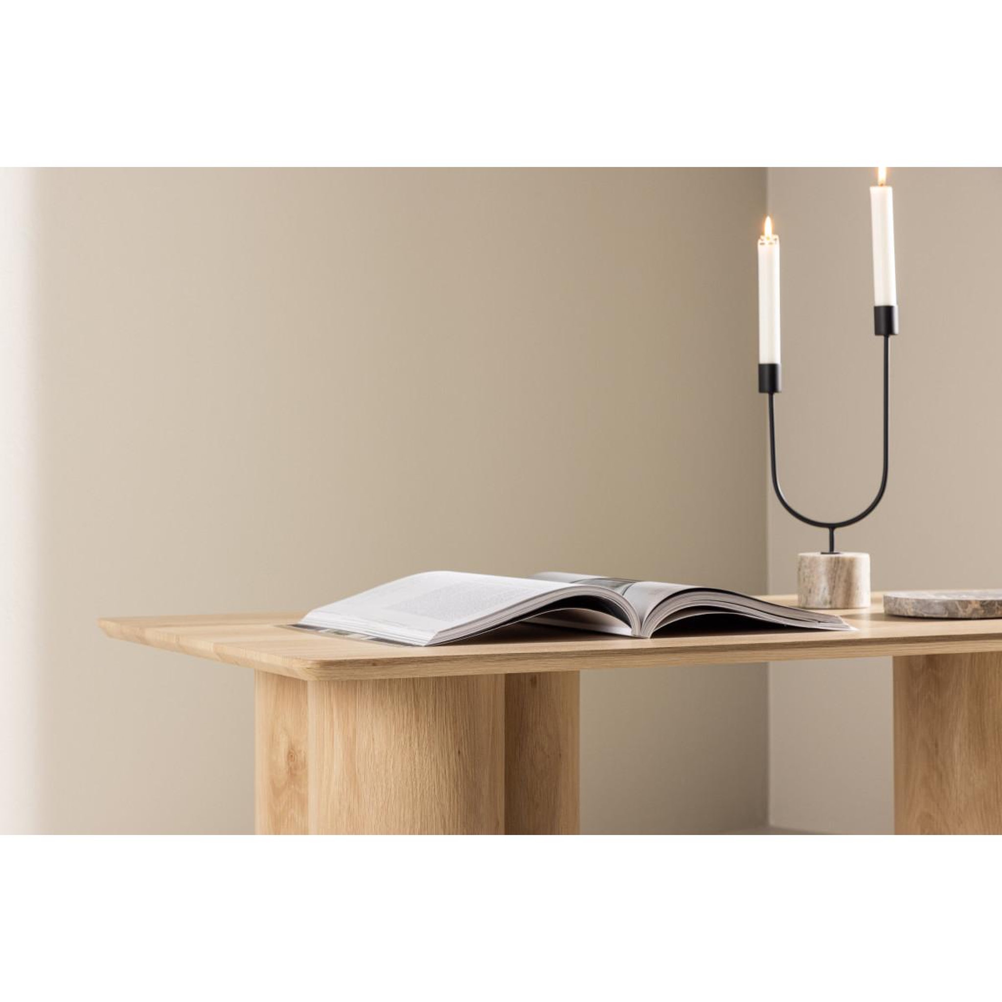 Voir la diapositive 6 : Paris Prix Table basse design  olivia  120cm naturel