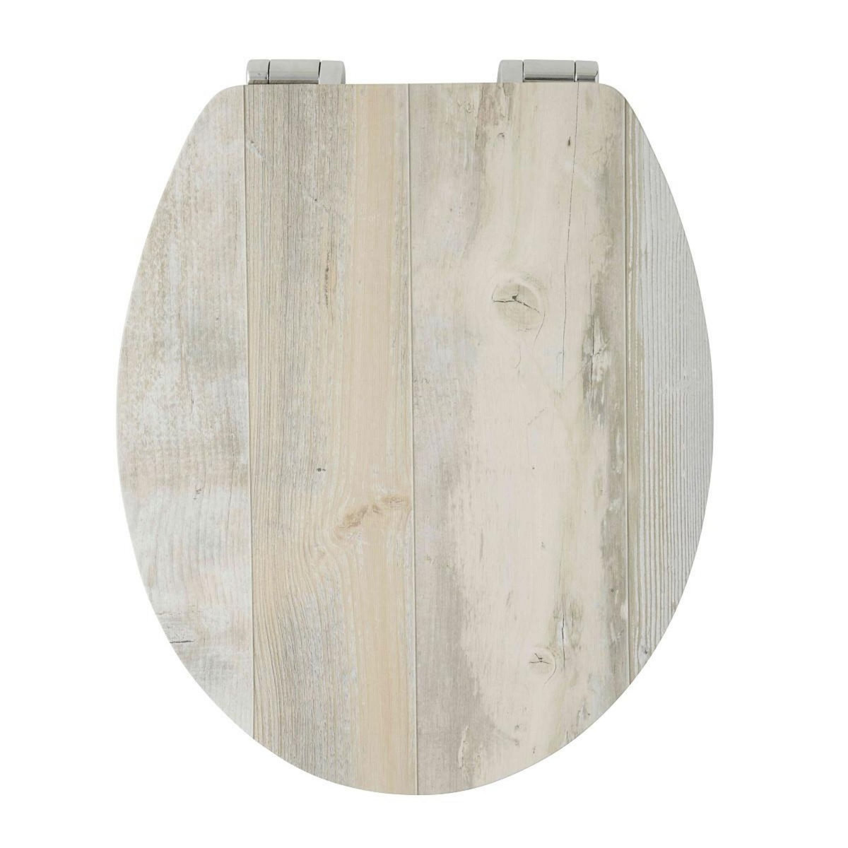 GUY LEVASSEUR Abattant WC effet bois CARNAC