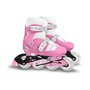 Voir la diapositive 1 : STAMP Patins en ligne ajustable - STAMP - SKIDS CONTROL - Taille 30-33 - Rose