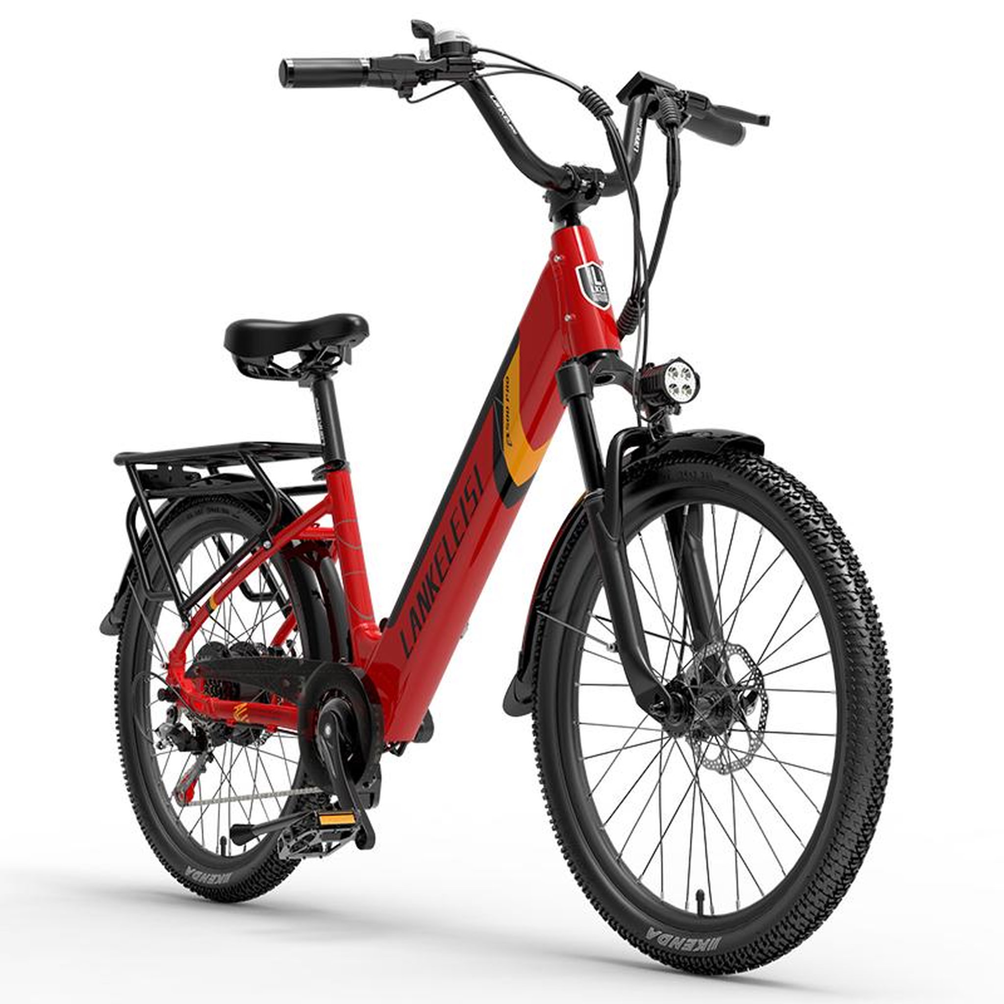 Voir la diapositive 3 : LANKELEISI Vélo électrique urbain LANKELEISI ES500PRO
