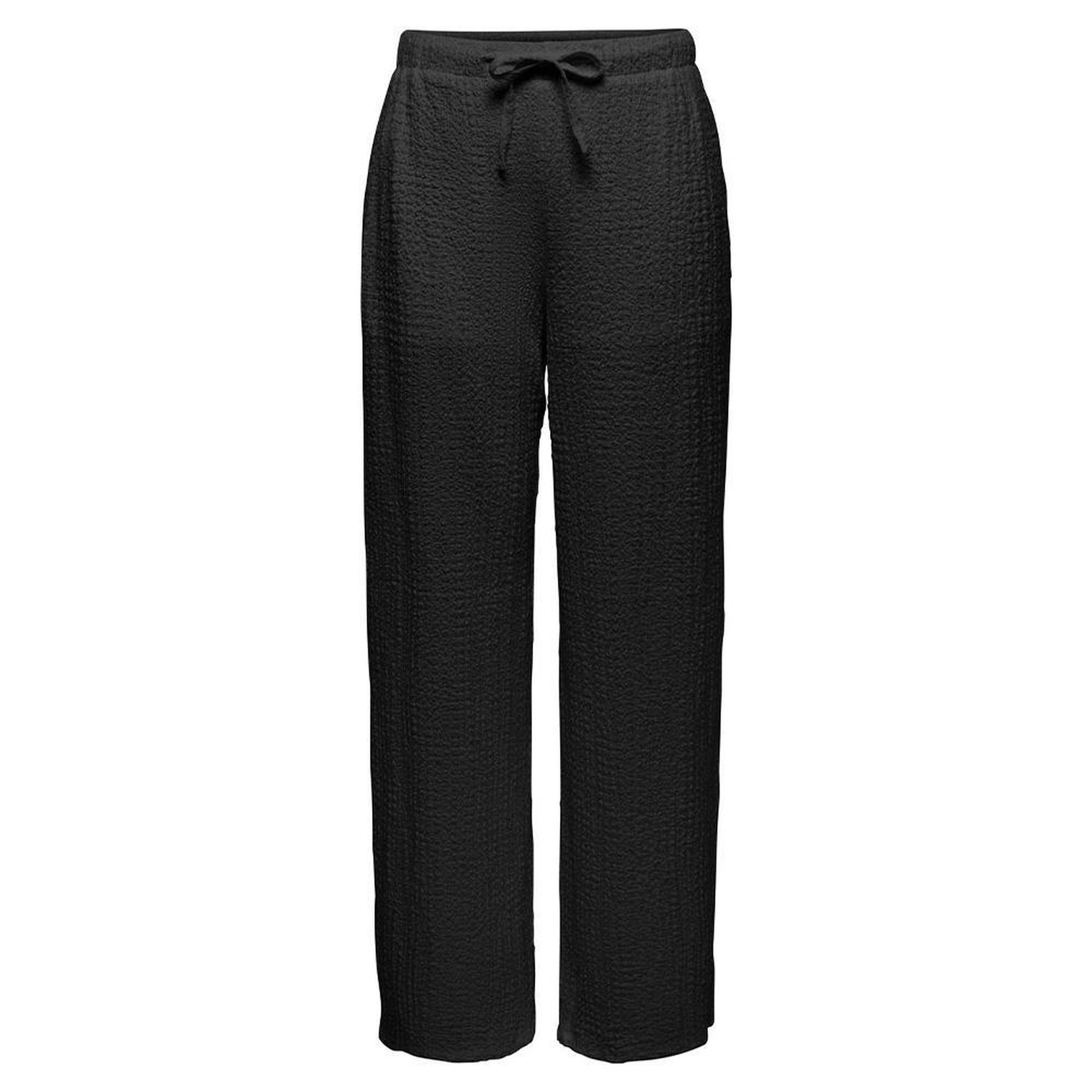 JACQUELINE DE YONG Pantalon fluide Noir Femme JDY Turbo. Coloris disponibles : Noir