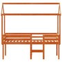 Voir la diapositive 4 : VIDAXL Lit haut sans matelas cire marron 80x200 cm bois de pin massif