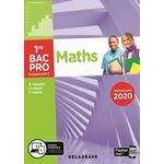 MATHS 1RE BAC PRO GROUPEMENT C . MANUEL DE L'ELEVE, EDITION 2020, Salette Pierre