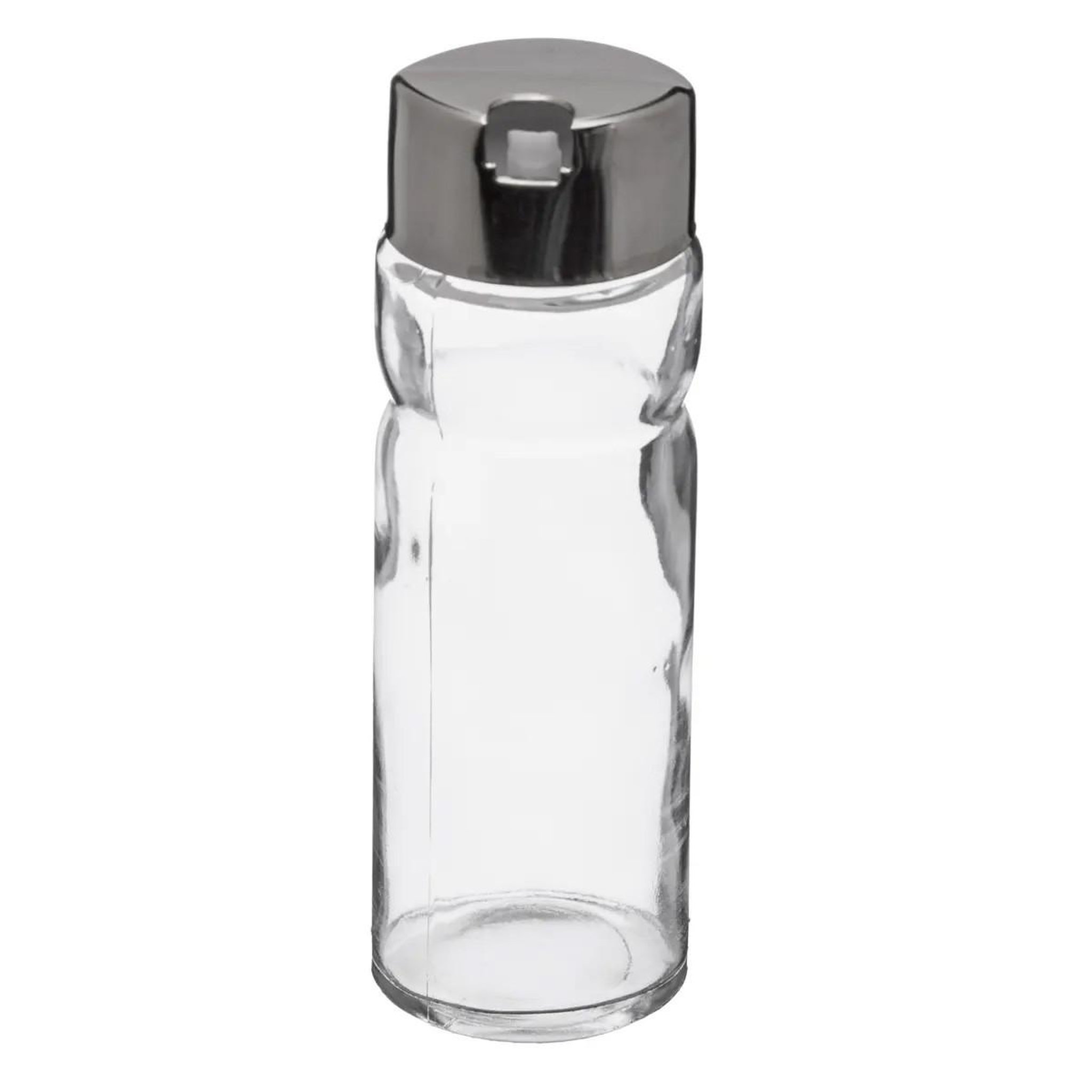 Voir la diapositive 3 : B BASIC & CO Ensemble avec support  huile vinaigre & sel poivre  20cm argent