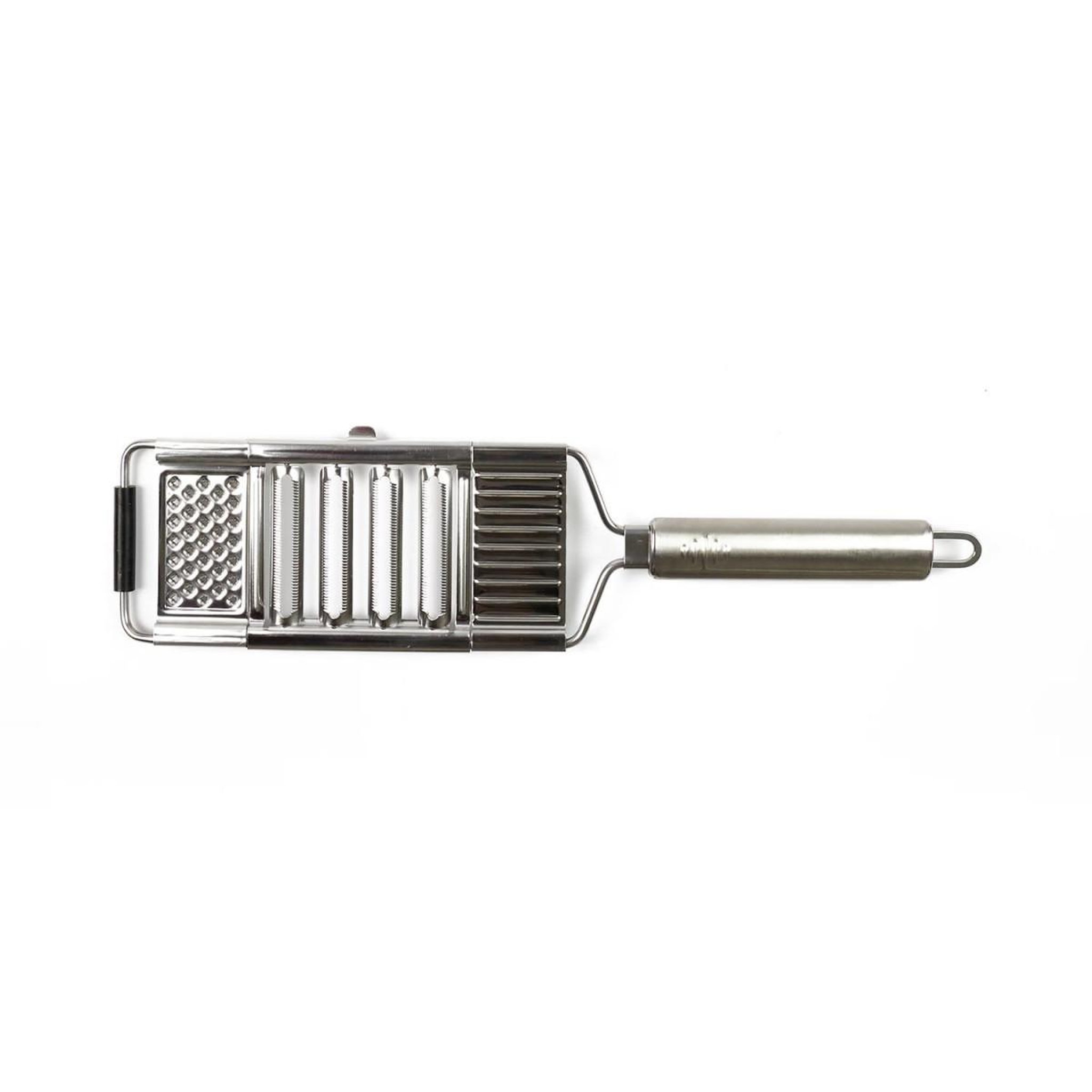 Voir la diapositive 3 : COOK CONCEPT Râpe à Légumes  3 Lames Amovibles  38cm Argent