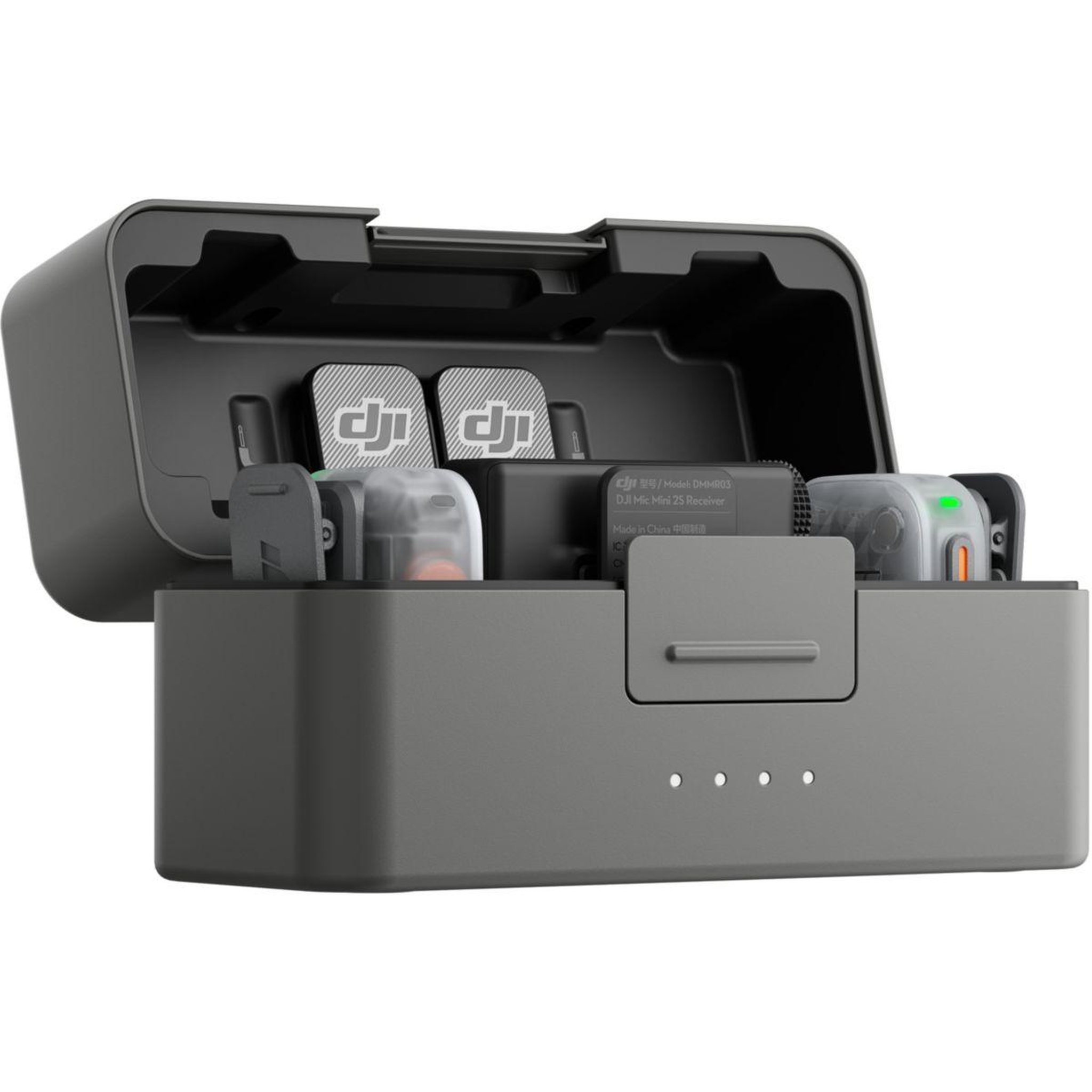 Voir la diapositive 4 : DJI Micro cravate sans fil mic mini 2s (2tx + 1 rx + charging case)